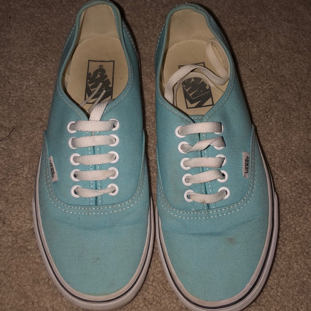 Light blue vans